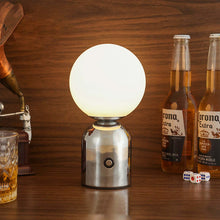 Load image into Gallery viewer, Touch Table Lamp Simple Design LED Night Light Modern Table Lamp Infinitely Dimmable Decorative Table Lamp White Acrylic Lampshade USB Charge Suitable For Bedroom Living Room Bedside Table Study Room Holiday Gift