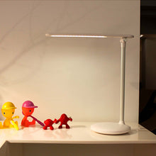 Load image into Gallery viewer, USB Rechargeable Desk Lamp, Infinitely Dimmable Folding Table Lamp, Eye Protection Reading Table Light, for Students, Writing, Sleeping Lighting, White