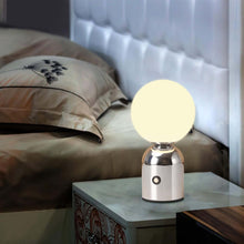 Load image into Gallery viewer, Touch Table Lamp Simple Design LED Night Light Modern Table Lamp Infinitely Dimmable Decorative Table Lamp White Acrylic Lampshade USB Charge Suitable For Bedroom Living Room Bedside Table Study Room Holiday Gift