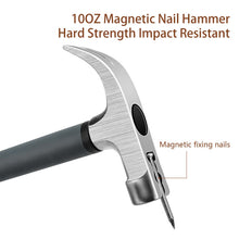 Load image into Gallery viewer, 1SET of 8PCS Basics Household Tool Kit, Tool Set General Household Kit with Plastic Toolbox Storage Case, All In One General Household Hand Tool Kit, Dark Grey, Suitable for Home-use, Student, Dormitory, Office