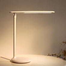 Load image into Gallery viewer, USB Rechargeable Desk Lamp, Infinitely Dimmable Folding Table Lamp, Eye Protection Reading Table Light, for Students, Writing, Sleeping Lighting, White