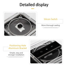 Load image into Gallery viewer, Four-sided Aluminum Alloy Solar Column Headlight,Waterproof, automatic charging, automatic light, easy to install