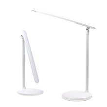Load image into Gallery viewer, USB Rechargeable Desk Lamp, Infinitely Dimmable Folding Table Lamp, Eye Protection Reading Table Light, for Students, Writing, Sleeping Lighting, White