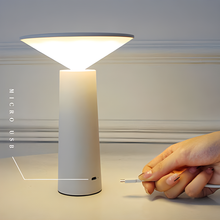 Load image into Gallery viewer, LED Simple Atmosphere Table Lamp, Creative European Style Table Lamp, USB Charging Creative Decoration Restaurant Bedside Night Light