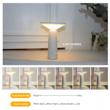 Load image into Gallery viewer, LED Simple Atmosphere Table Lamp, Creative European Style Table Lamp, USB Charging Creative Decoration Restaurant Bedside Night Light
