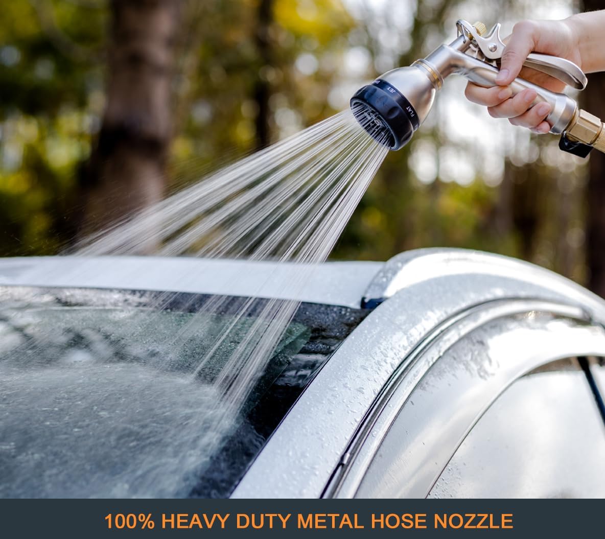 garden hose tree sprayer ESOW Garden Hose Nozzle 100% Heavy Duty Metal, Water Hose Sprayer with – ESOW SHOP