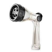 Load image into Gallery viewer, Garden Hose Nozzle, Heavy Duty Metal Water Hose Nozzle with 8 Adjustable Spray Patterns,Hose Sprayer with Thumb Control for Garden Watering, Car Washing, Pet Bathing &amp; Window Cleaning
