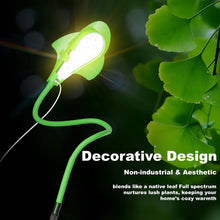 Load image into Gallery viewer, Small Grow Lights for Indoor Plants - Full Spectrum Leaf Shaped LED Plant Light with 4/8/12/18H Timer &amp; Dimmable, Safe for Succulents/Herbs/Potted Small Plants
